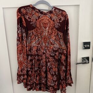Bohemian Long Sleeve Dress